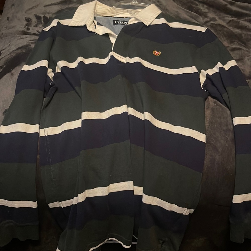 Men’s striped button up